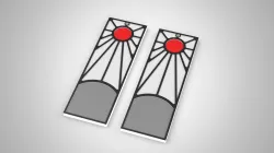 Demon Slayer Tanjiro's earrings