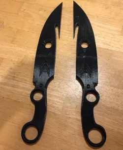 Destiny Hunter Blade and Sheath