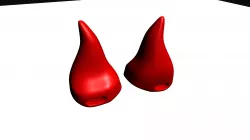 DEVIL HORNS COSPLAY HEADPHONES ACCESSORIES