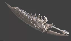 DMC5 Devil May Cry 5 Sparda demon sword 3D print model