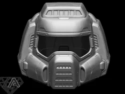 Doomguy classic custom helmet
