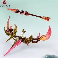 Dota 2 Windranger Arcana Bow and Arrow