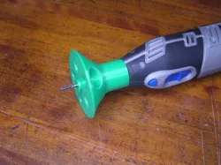 Dremel guide collar for cutting EVA foam