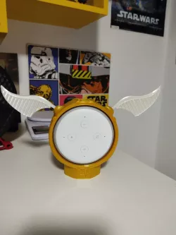 Echo Dot 3 ( harry potter golden snitch) (Pomo de ouro Harry Potter)