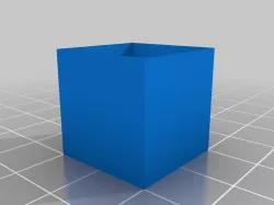 Empty cube 20x20x20