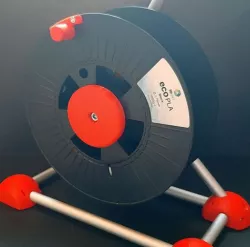 EMPTY FILAMENT ROLL TO CABLE ROLL
