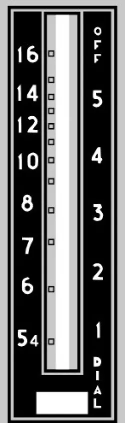 Face Plate for Philco C4608 Auto Radio