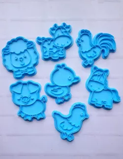 FARM ANIMALS - COOKIE CUTTER - COOKIE CUTTER - CUTTERS
