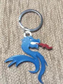FCP Dragon Key ring