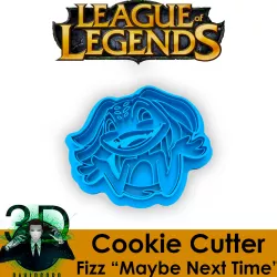 FIZZ EMOTE COOKIE CUTTER / LEAGUE OF LEGENDS
