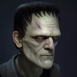 Frankenstein's Monster Bust