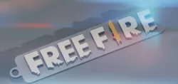 Free Fire keychain