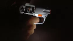 Functional Pepperbox 4-barrel Derringer Cap Gun Toy