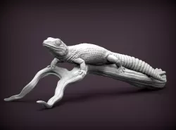gecko 3D print model