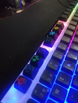 genshin impact keycaps
