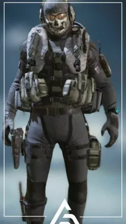 GHOST SIMON RILEY - CLASICO - Call of Duty Modern Warfare2