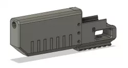 Glock Fischer style silencer