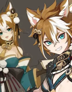 Gorou hair pin