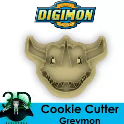 GREYMON COOKIE CUTTER / DIGIMON