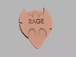 Guitar Picks- Barbarian DND Edition