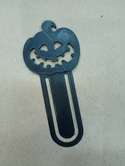 Halloween Pumpkin Bookmark