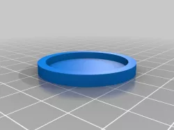 HeroClix Round Object Token Base