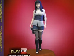 Hinata Hyuga - Naruto - Figure Printable