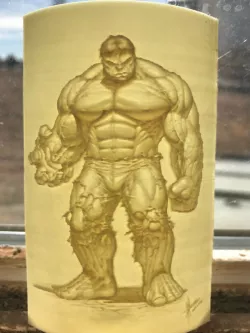 Hulk Lithophane