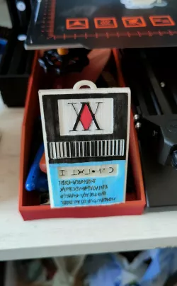 Hunter X Hunter credit card wallet contactless payment