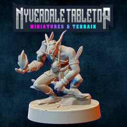 Ice Troll Shaman (with Scenic base)