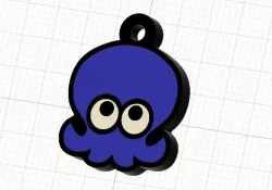 INKLING SPLATOON Octopus 3D Model