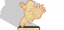 iron man lamp