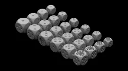 IW Round Dice.