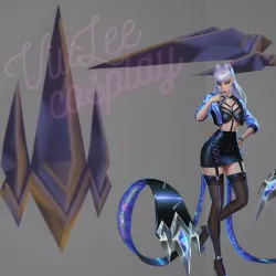 KDA Evelynn - All Out Whip 3D model
