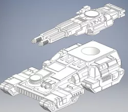 Kelswa Assault Tank for BattleTech