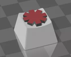 KEYCAP RHCP - KEY RED HOT CHILI PEPPERS