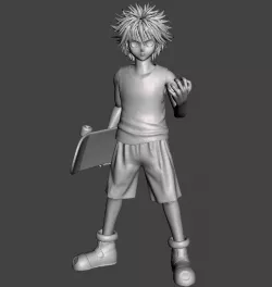 Killua Zoldyck 3D Model