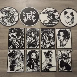 Kimetsu No Yaiba Ultimate Stencil Pack