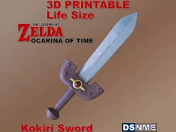 KOKIRI SWORD from Zelda OoT (Life Size)