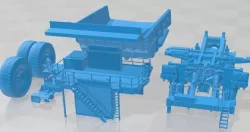 Komatsu 830E AC Dump Truck Printable