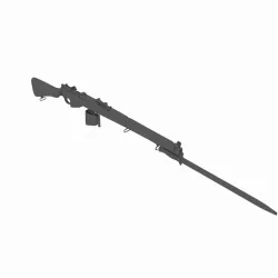 Lee Enfield 303 rifle for print