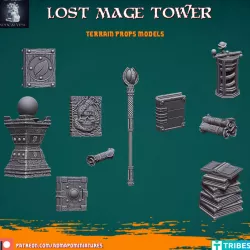 Lost Mage Tower: Deco Props