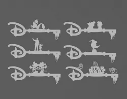Lot - Keys disney - disney key