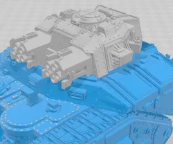 Macharius Vulkan turret - WH40k