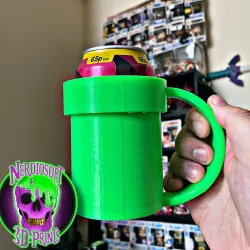 Mario Pipe Can Cup