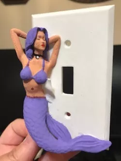 Mermaid Light Switch Cover