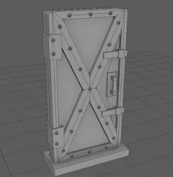 Metal Bunker Door