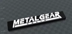 Metal Gear Solid Logo