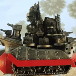 Metal Slug Big Shiee / Land Battleship Chibi Version