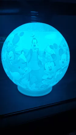 Mickey, Minnie and Co. LED Lamp